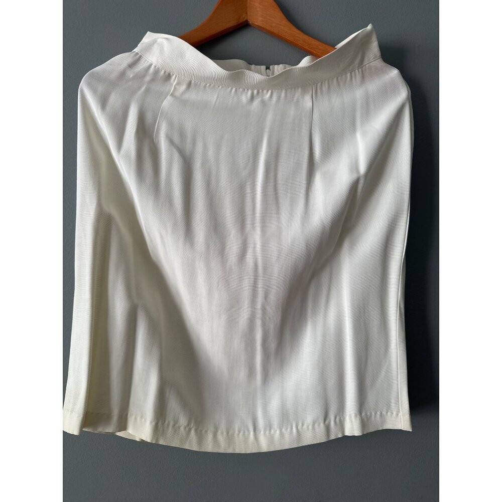 NWT Women’s 7/8 Scarlett Ivory Two-Piece Blazer & Skirt Set Old Money Academia - Picture 10 of 11